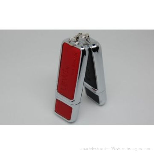 Leather simple USB flash drives, 64MB-128GB, free your logo printing, engrave, package, no MOQ